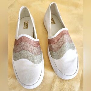 Keds Women's Double Decker Wave Sneaker Slip-on